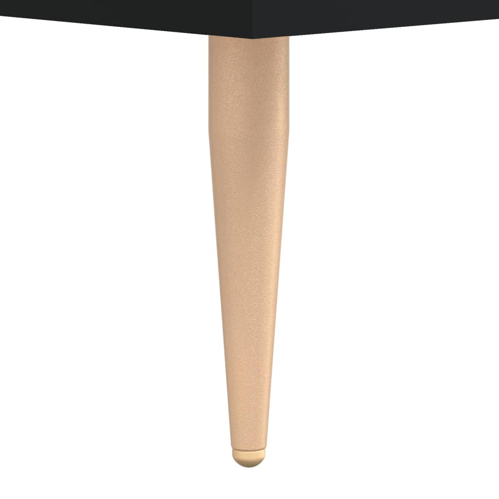 skænk 34,5x32,5x90 cm konstrueret træ sort