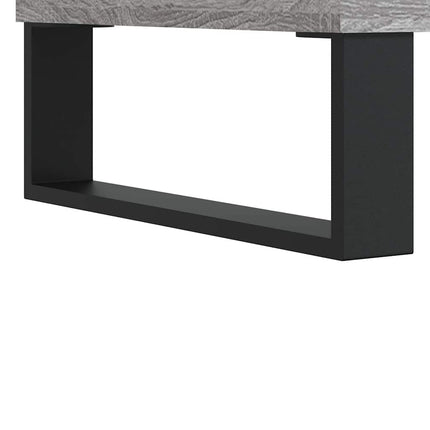 skænk 34,5x32,5x90 cm konstrueret træ grå sonoma-eg