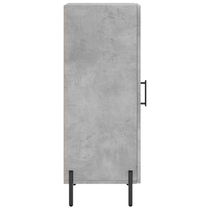skænk 34,5x34x90 cm konstrueret træ betongrå