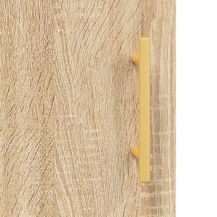 skænk 69,5x34x90 cm konstrueret træ sonoma-eg
