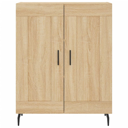 skænk 69,5x34x90 cm konstrueret træ sonoma-eg