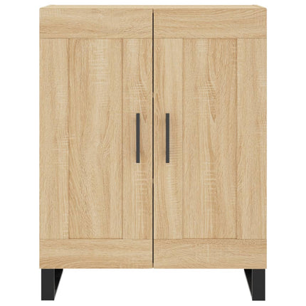 skænk 69,5x34x90 cm konstrueret træ sonoma-eg