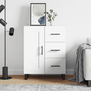 skænk 69,5x34x90 cm konstrueret træ hvid