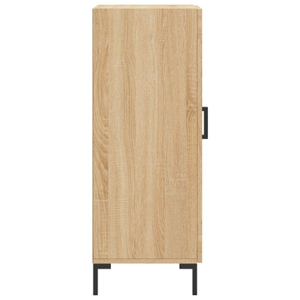 skænk 34,5x34x90 cm konstrueret træ sonoma-eg