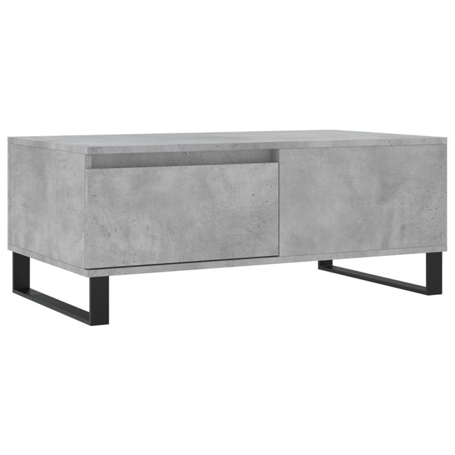 sofabord 90x50x36,5 cm konstrueret træ betongrå