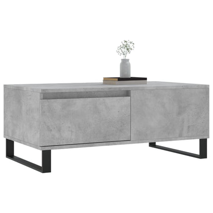 sofabord 90x50x36,5 cm konstrueret træ betongrå