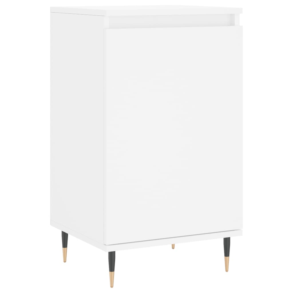 skænk 40x35x70 cm konstrueret træ hvid