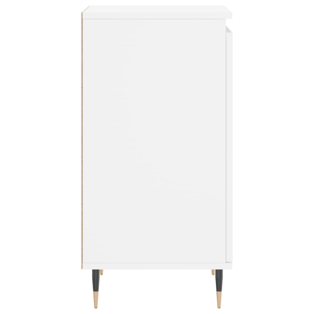 skænk 40x35x70 cm konstrueret træ hvid