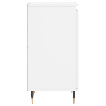 skænk 40x35x70 cm konstrueret træ hvid
