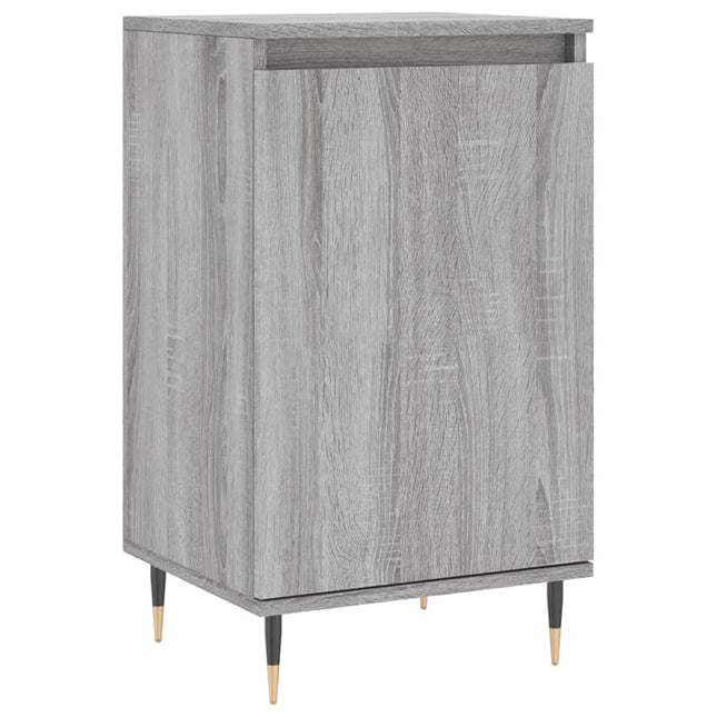 skænk 40x35x70 cm konstrueret træ grå sonoma-eg