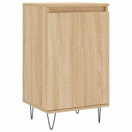 skænke 2 stk. 40x35x70 cm konstrueret træ sonoma-eg