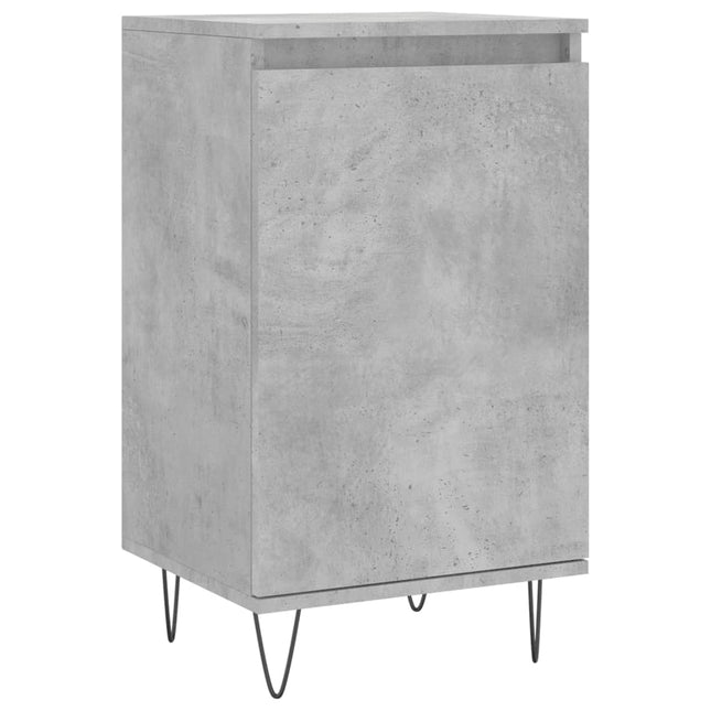 skænk 40x35x70 cm konstrueret træ betongrå