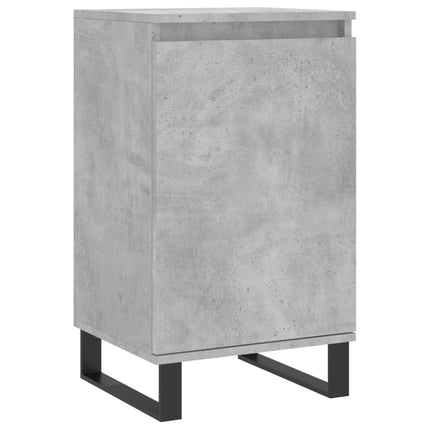 skænk 40x35x70 cm konstrueret træ betongrå