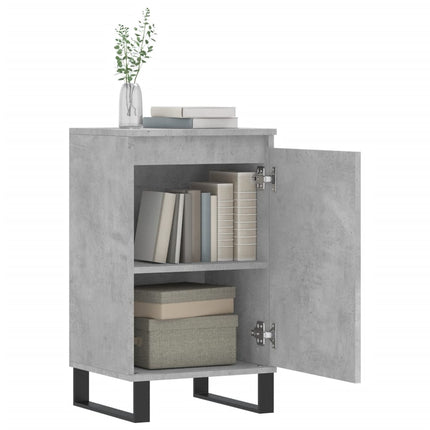 skænk 40x35x70 cm konstrueret træ betongrå