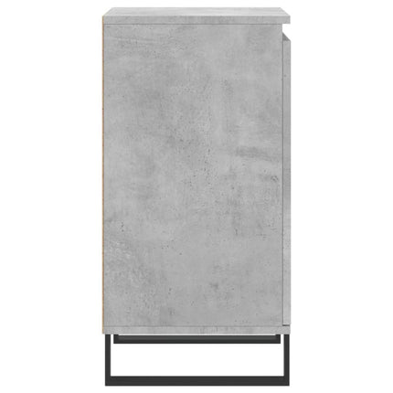 skænk 40x35x70 cm konstrueret træ betongrå
