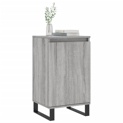 skænk 40x35x70 cm konstrueret træ grå sonoma-eg