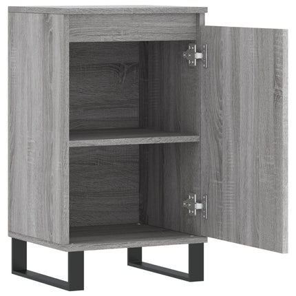 skænk 40x35x70 cm konstrueret træ grå sonoma-eg