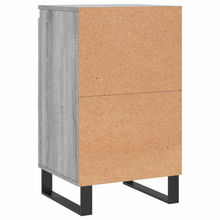 skænk 40x35x70 cm konstrueret træ grå sonoma-eg