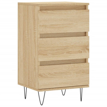 skænk 40x35x70 cm konstrueret træ sonoma-eg