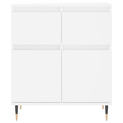 skænk 60x35x70 cm konstrueret træ hvid