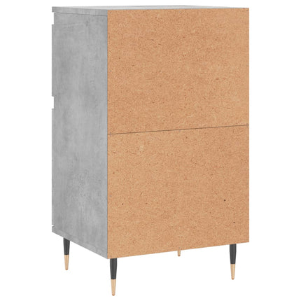 skænk 40x35x70 cm konstrueret træ betongrå