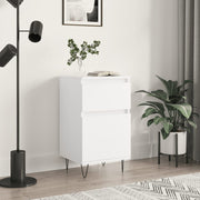 skænk 40x35x70 cm konstrueret træ hvid