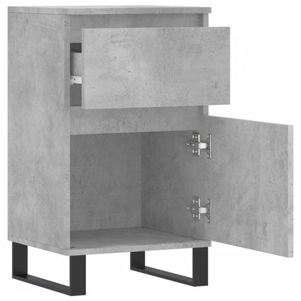 skænk 40x35x70 cm konstrueret træ betongrå