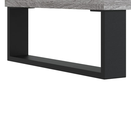 skænke 2 stk. 40x35x70 cm konstrueret træ grå sonoma-eg
