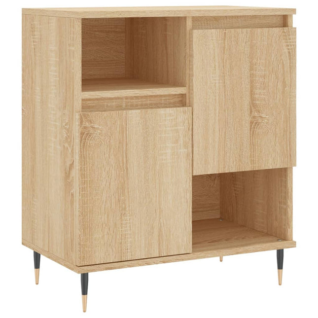 skænk 60x35x70 cm konstrueret træ sonoma-eg