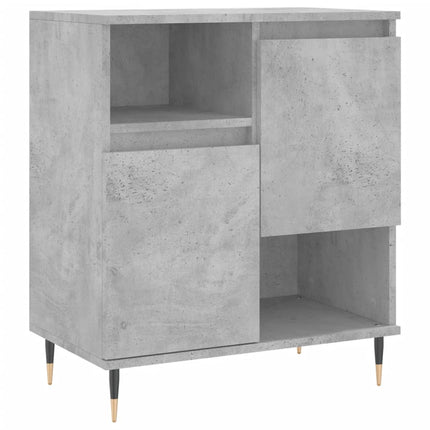 skænk 60x35x70 cm konstrueret træ betongrå