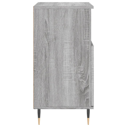 skænk 60x35x70 cm konstrueret træ grå sonoma-eg