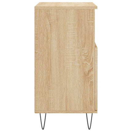 skænk 60x35x70 cm konstrueret træ sonoma-eg