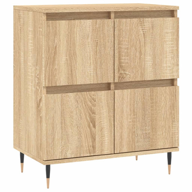 skænk 60x35x70 cm konstrueret træ sonoma-eg
