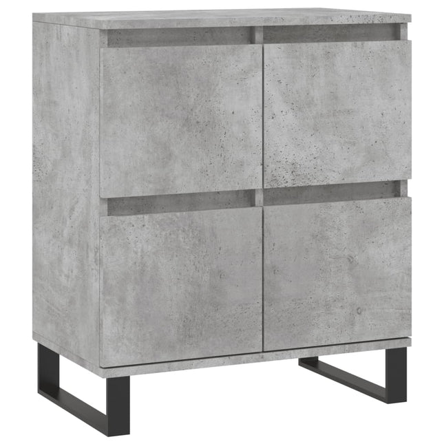 skænk 60x35x70 cm konstrueret træ betongrå