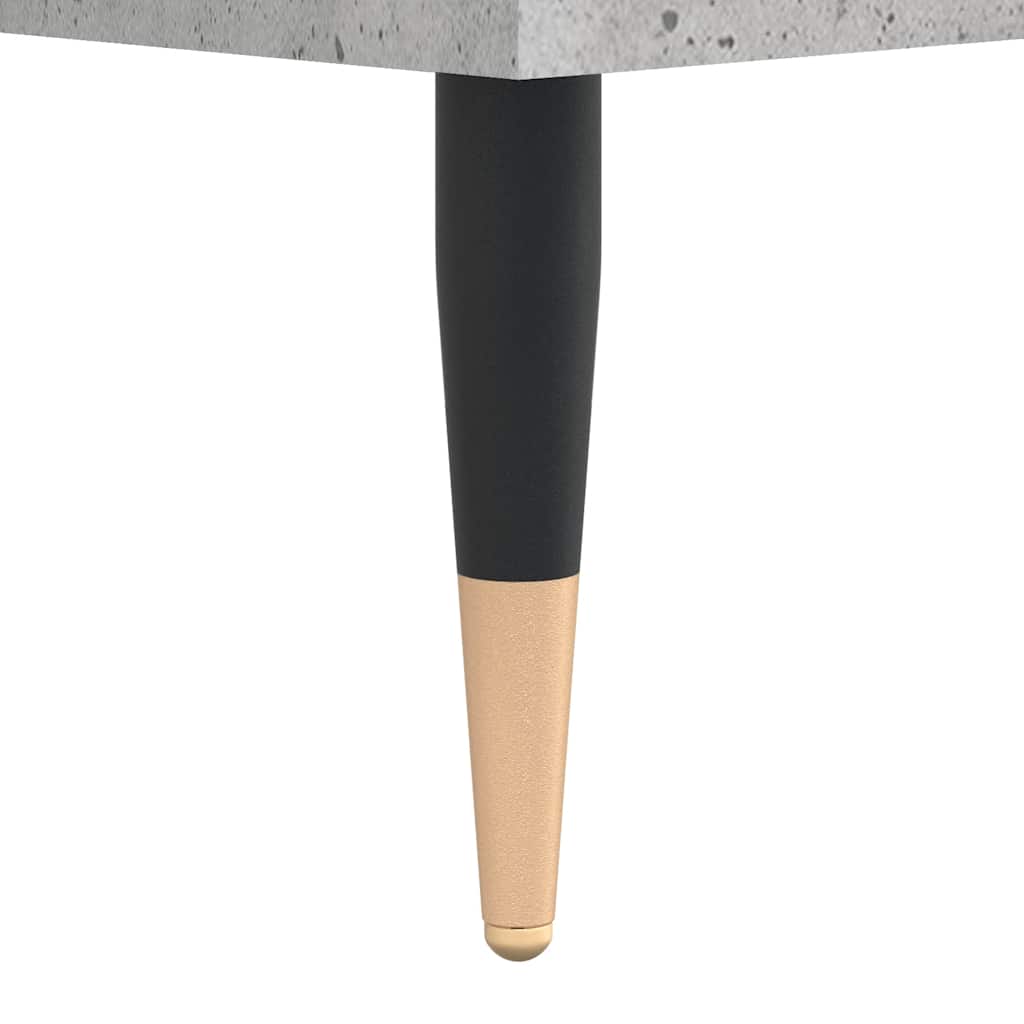 badeværelsesskab 65x33x60 cm konstrueret træ betongrå