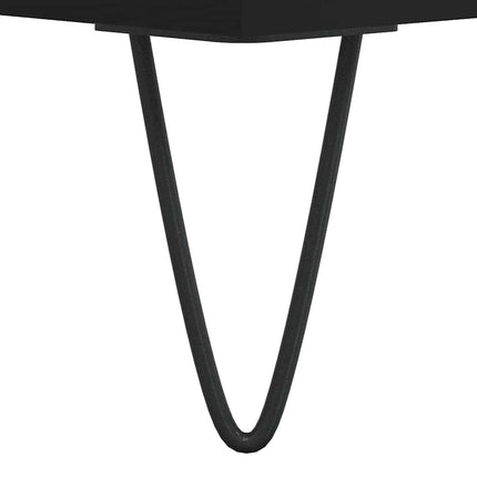 badeværelsesskab 80x33x60 cm konstrueret træ sort