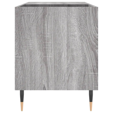 vinylskab 85x38x48 cm konstrueret træ grå sonoma-eg