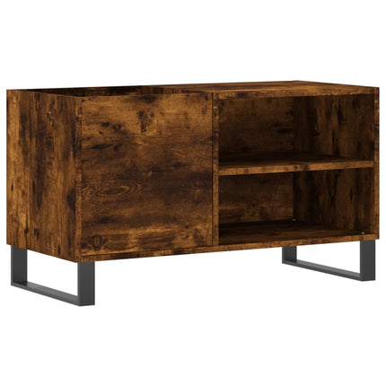 vinylskab 85x38x48 cm konstrueret træ røget sonoma-eg