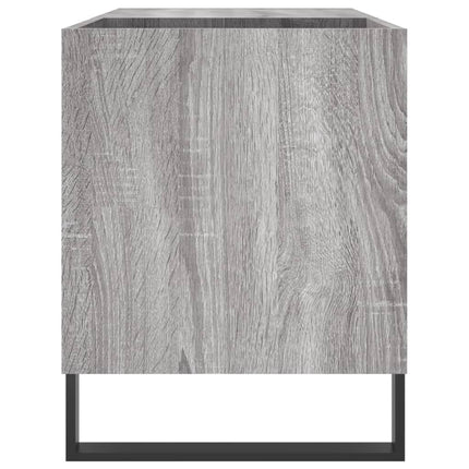 vinylskab 85x38x48 cm konstrueret træ grå sonoma-eg