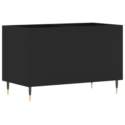 vinylskab 74,5x38x48 cm konstrueret træ sort