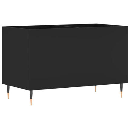 vinylskab 74,5x38x48 cm konstrueret træ sort