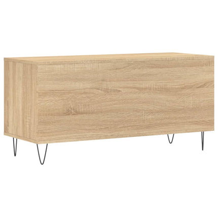 vinylskab 100x38x48 cm konstrueret træ sonoma-eg