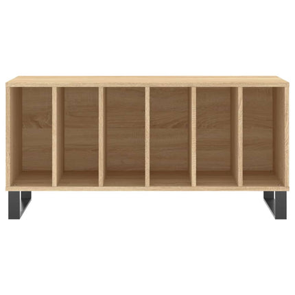 vinylskab 100x38x48 cm konstrueret træ sonoma-eg