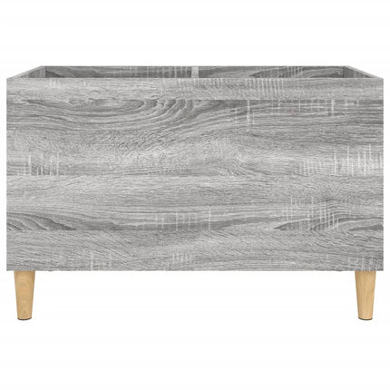 vinylskab 74,5x38x48 cm konstrueret træ grå sonoma-eg