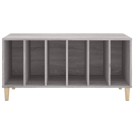 vinylskab 100x38x48 cm konstrueret træ grå sonoma-eg