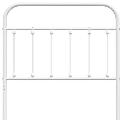 udskiftningsgavl 100 cm metal hvid