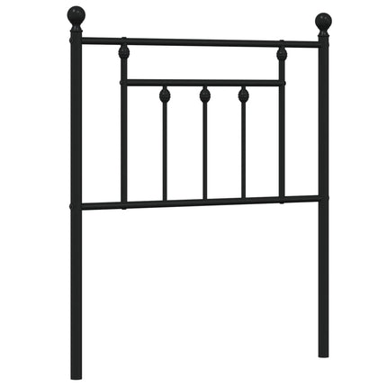 udskiftningsgavl 75 cm metal sort