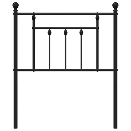 udskiftningsgavl 75 cm metal sort