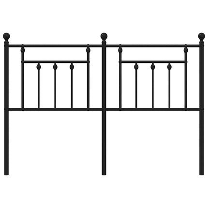 udskiftningsgavl 150 cm metal sort