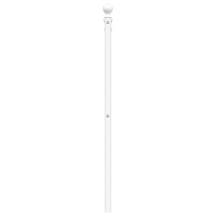 udskiftningsgavl 120 cm metal hvid